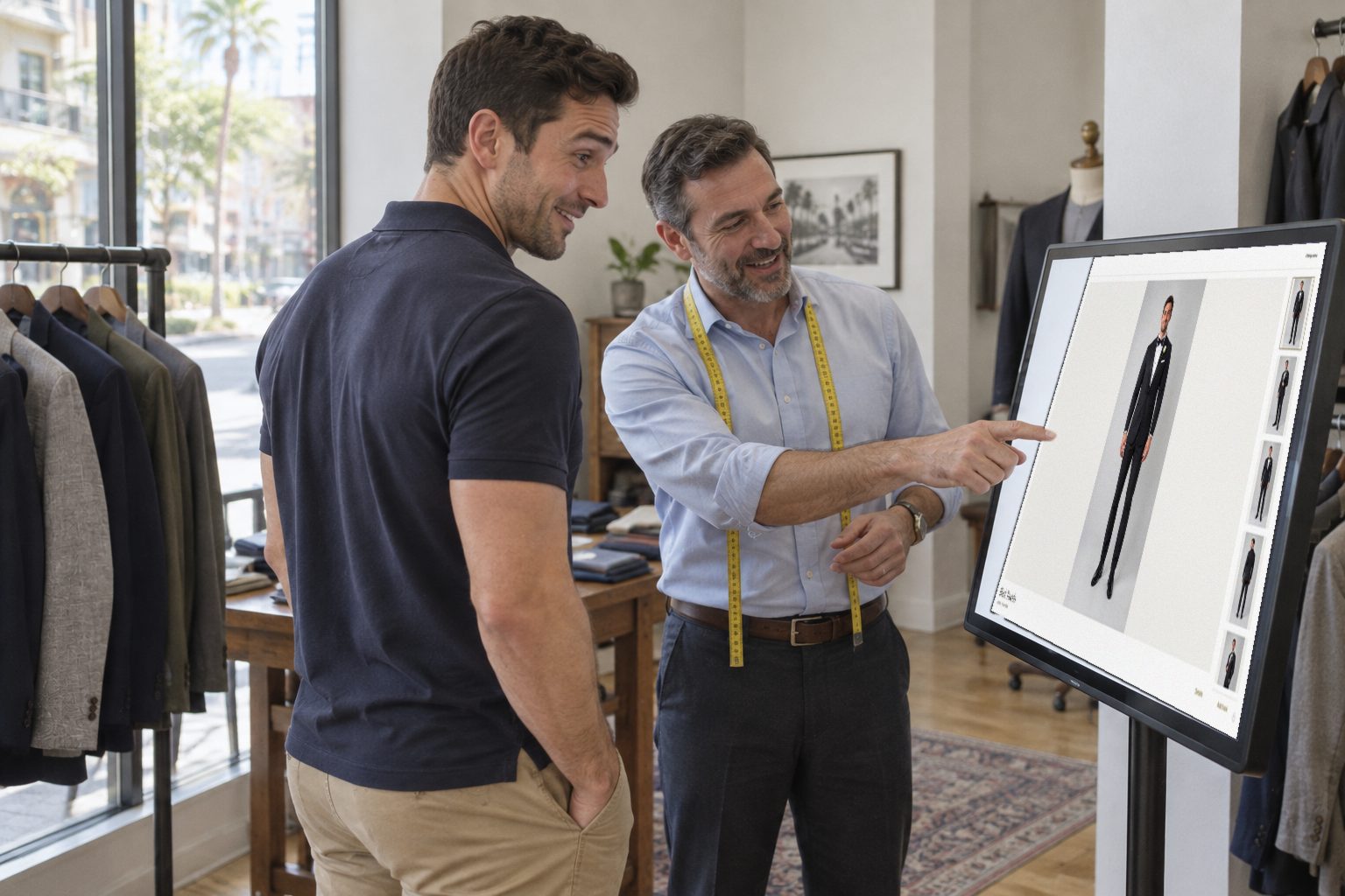 From One Photo in Your Shop to His Wedding Lookbook in 10 Minutes