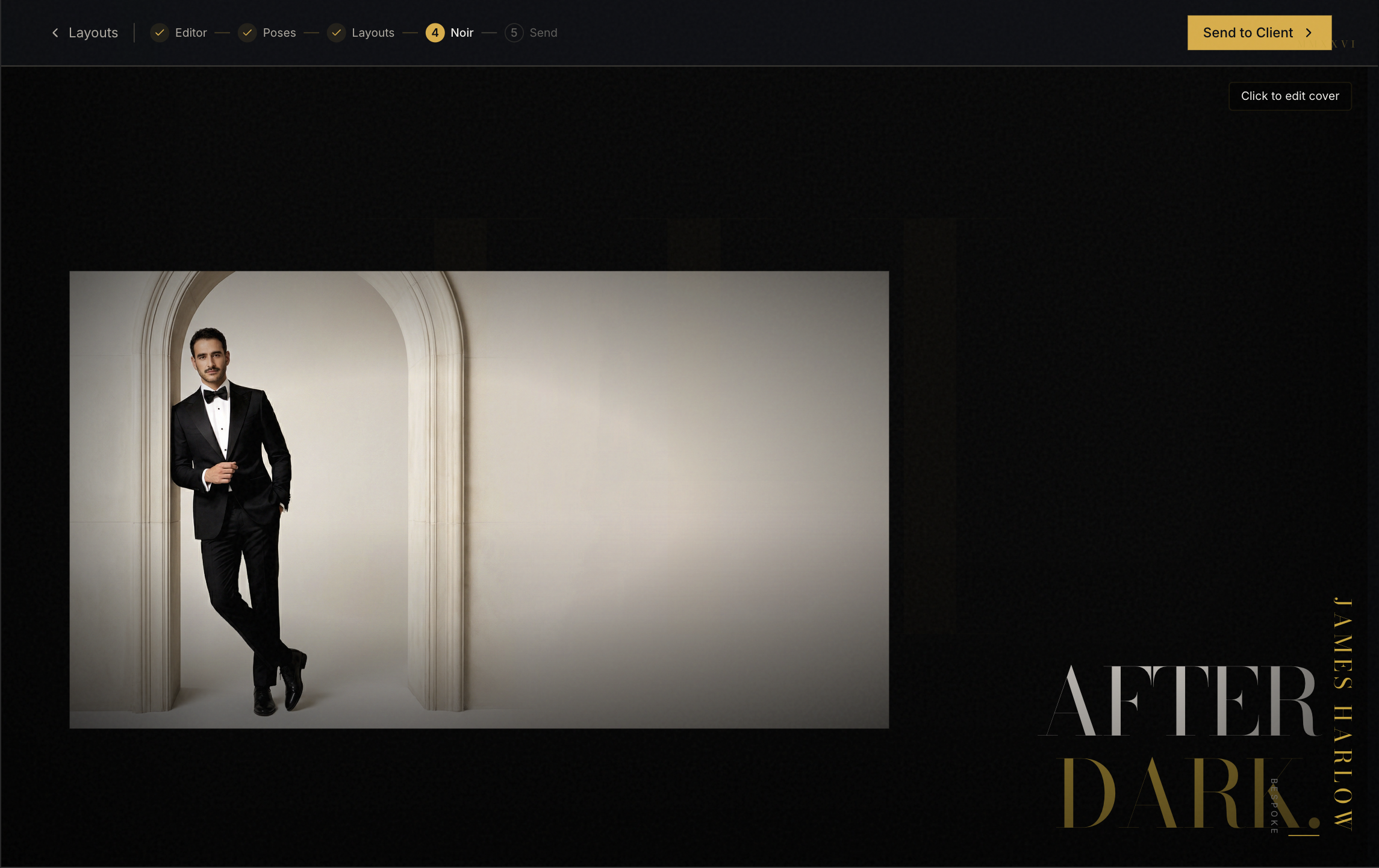 Noir lookbook — page 1